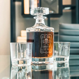 Personalised Halloween Decanter Set Gift