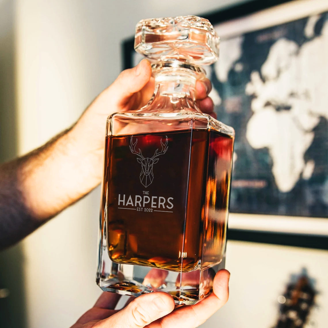 Personalized Whiskey Decanter Set 7