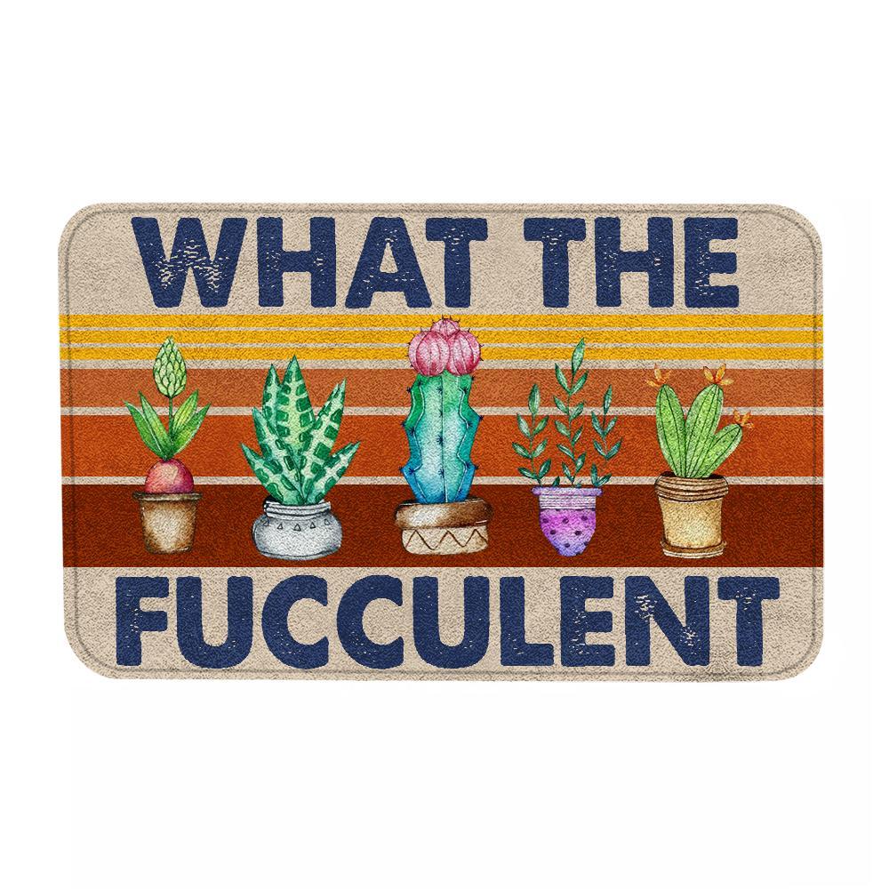 What the fucculent Doormat