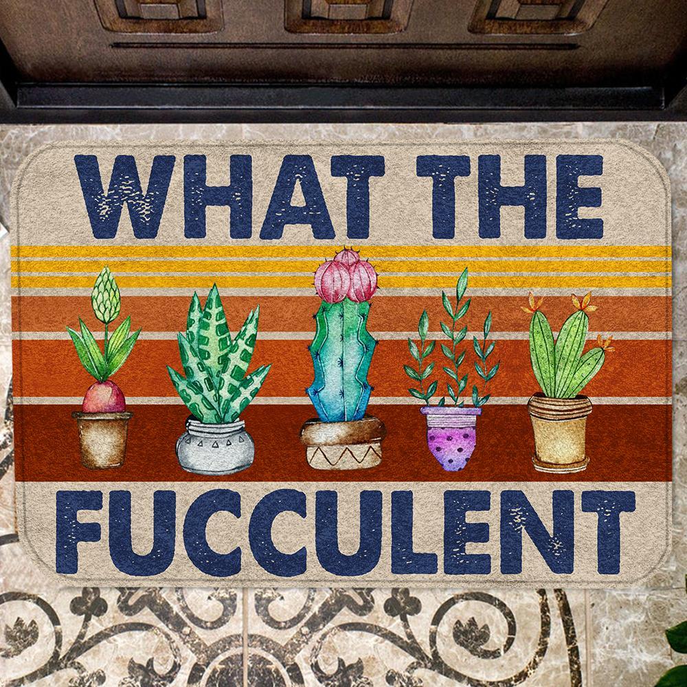 What the fucculent Doormat