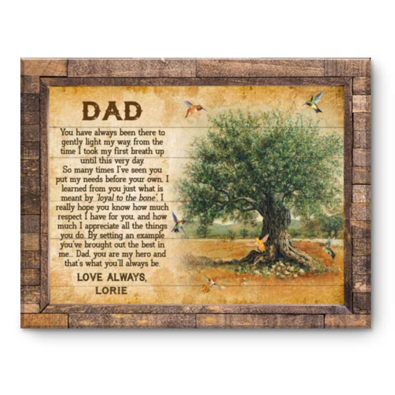 Sentimental Gift For Father, Personalized Gift For Dad, Dad Gift For Father’s Day