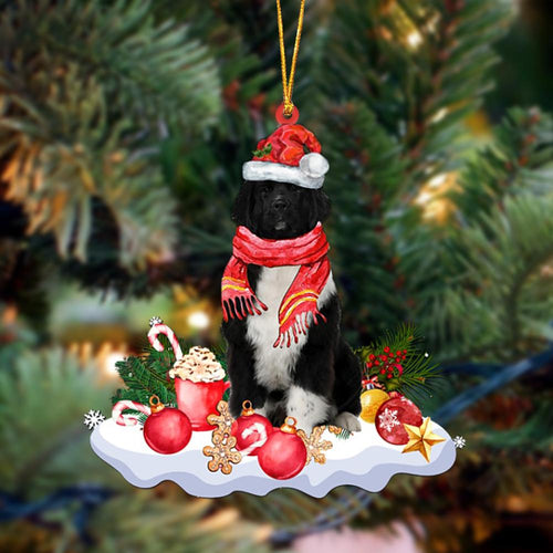 Godmerch- Ornament- Newfoundland 1-Better Christmas Hanging Ornament, Happy Christmas Ornament, Car Ornament