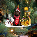 Godmerch- Ornament- Newfoundland02 Christmas Ornament Dog Ornament, Car Ornament, Christmas Ornament