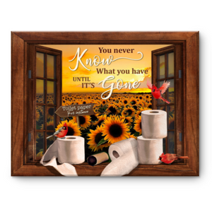 Funny Bathroom Wall Art Canvas Print