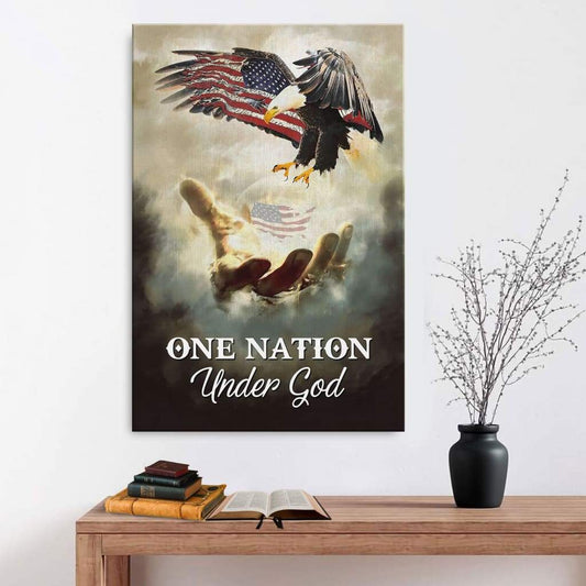 One nation under God - Matte Canvas