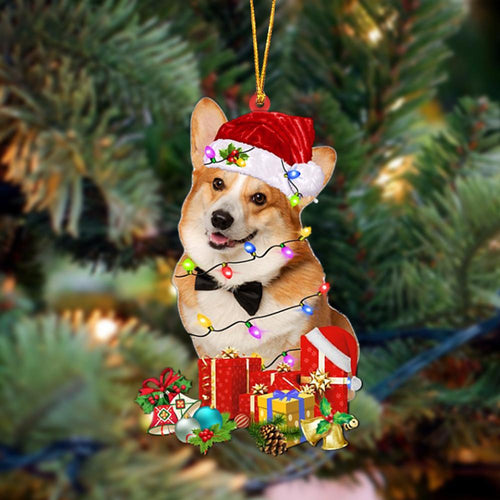 Ornament- Pembroke Welsh Corgi 2-Dog Be Christmas Tree Hanging Ornament, Christmas Ornament, Car Ornament