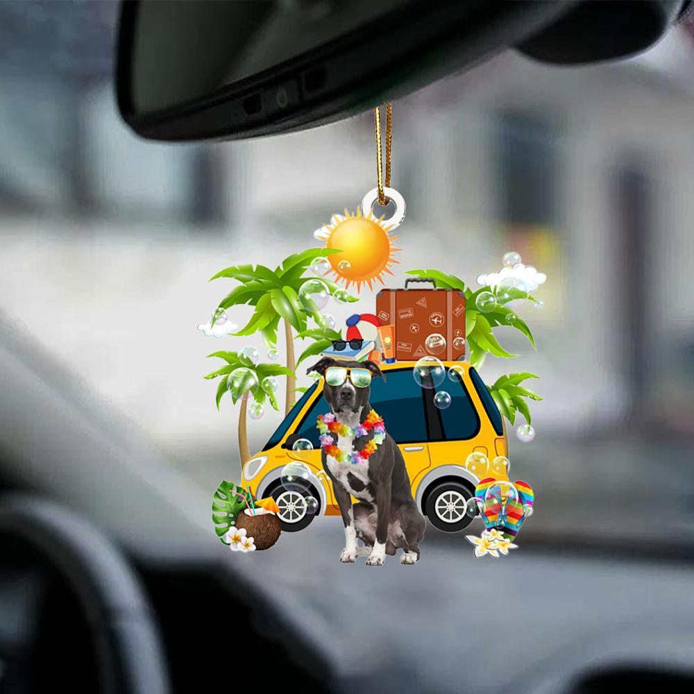 Pitbull-Nice Summer-Two Sided Ornament