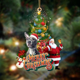 Godmerch- Ornament- Pitbull Dog-Christmas Tree&Dog Hanging Ornament, Happy Christmas Ornament, Car Ornament