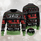 Plan For Today Ugly Christmas Sweater 