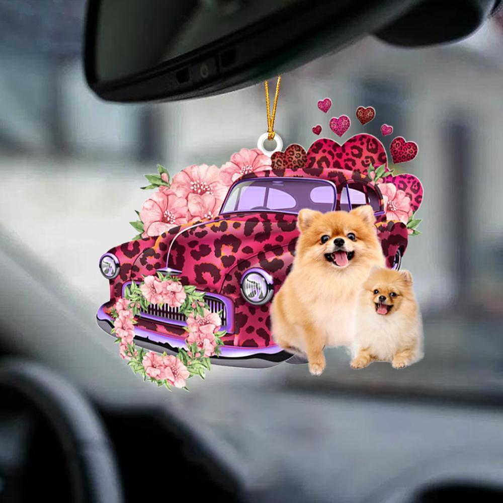 Pomeranian-Make My Life-Two Sided Ornament