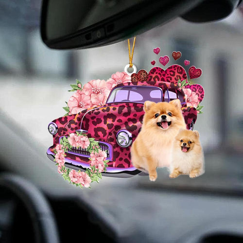 Pomeranian-Make My Life-Two Sided Ornament