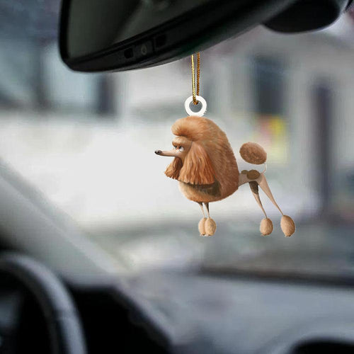 Poodle Miniture-Look At Me-Two Sided Ornament