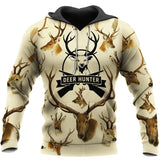 Hunting Gifts Deer Hunting Gifts Love Deer Hunting US Unisex Size Hoodie