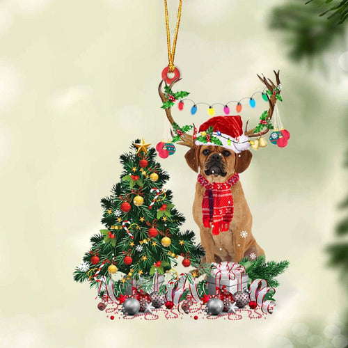 Puggle-Christmas Tree Gift Hanging Ornament