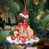 Godmerch- Ornament- Puggle 1-Better Christmas Hanging Ornament, Happy Christmas Ornament, Car Ornament