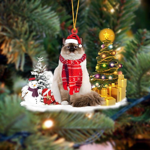 Godmerch- Ornament- Ragdoll Cat Christmas Ornament Dog Ornament, Car Ornament, Christmas Ornament