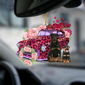 Rottweiler-Make My Life-Two Sided Ornament