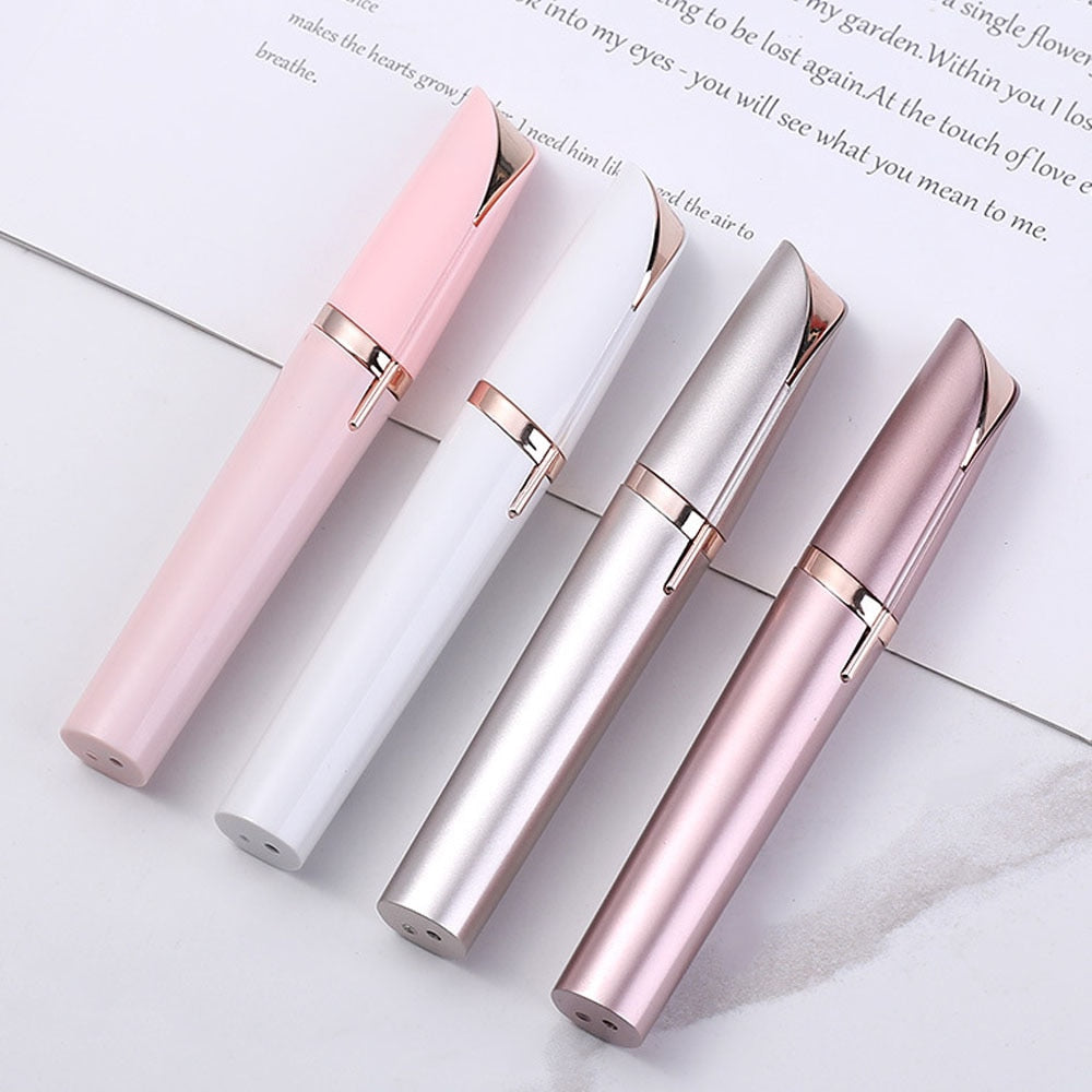 Efficient Women's Electric Eyebrow Trimmer - Safe Hair Removal  - Shaver for Eyebrows