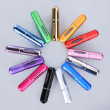 5/8ml Portable Mini Refillable Perfume Atomizer - Travel-size Aluminum Spray Bottle for Perfume