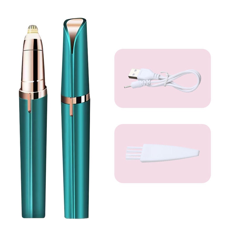 Efficient Women's Electric Eyebrow Trimmer - Safe Hair Removal  - Shaver for Eyebrows