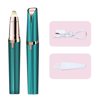 Efficient Women's Electric Eyebrow Trimmer - Safe Hair Removal  - Shaver for Eyebrows