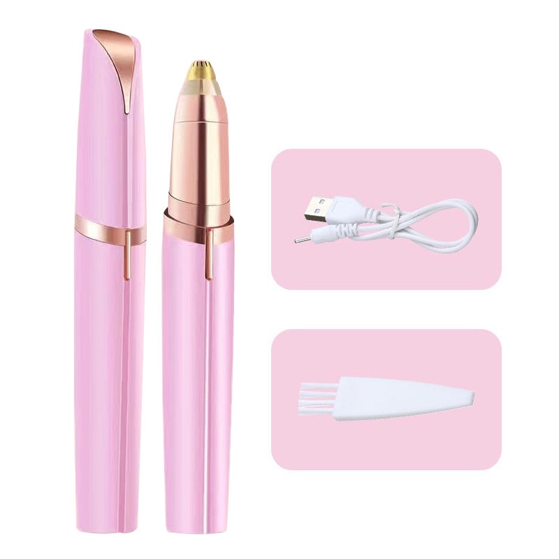 Efficient Women's Electric Eyebrow Trimmer - Safe Hair Removal  - Shaver for Eyebrows