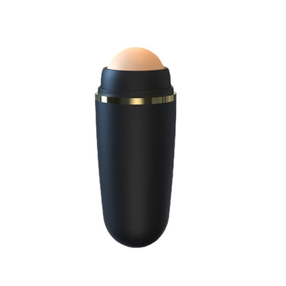 Portable Volcanic Roller Stone for Face Oil Absorption and Removal - Mini T-Zone Oil Remover and Skin Care Tool