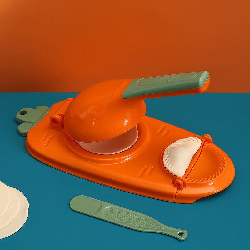 Dumplings Maker Dough Pressing Tool Manual Wrapper Making Plastic Mold Dumpling Skin Artifact Dough Press Kitchen Accessories