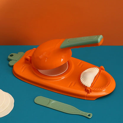 Dumplings Maker Dough Pressing Tool Manual Wrapper Making Plastic Mold Dumpling Skin Artifact Dough Press Kitchen Accessories