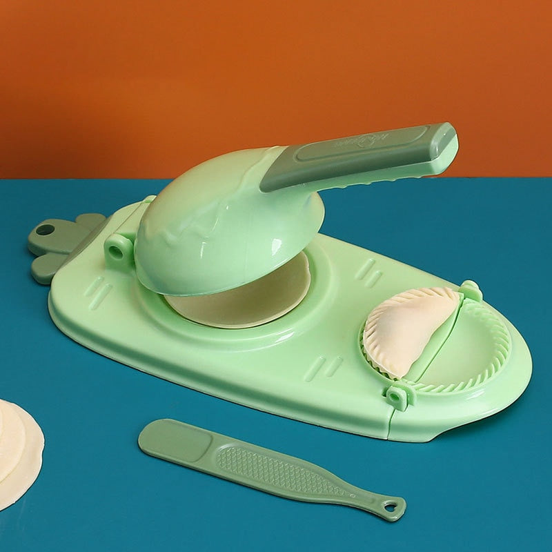 Dumplings Maker Dough Pressing Tool Manual Wrapper Making Plastic Mold Dumpling Skin Artifact Dough Press Kitchen Accessories