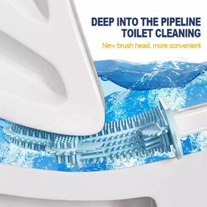 Efficient Toilet Cleaning with No Dead Angle Sanitary Brush Head - The New Toilet Cleaning Brush - Home Accessories