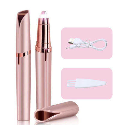 Efficient Women's Electric Eyebrow Trimmer - Safe Hair Removal  - Shaver for Eyebrows