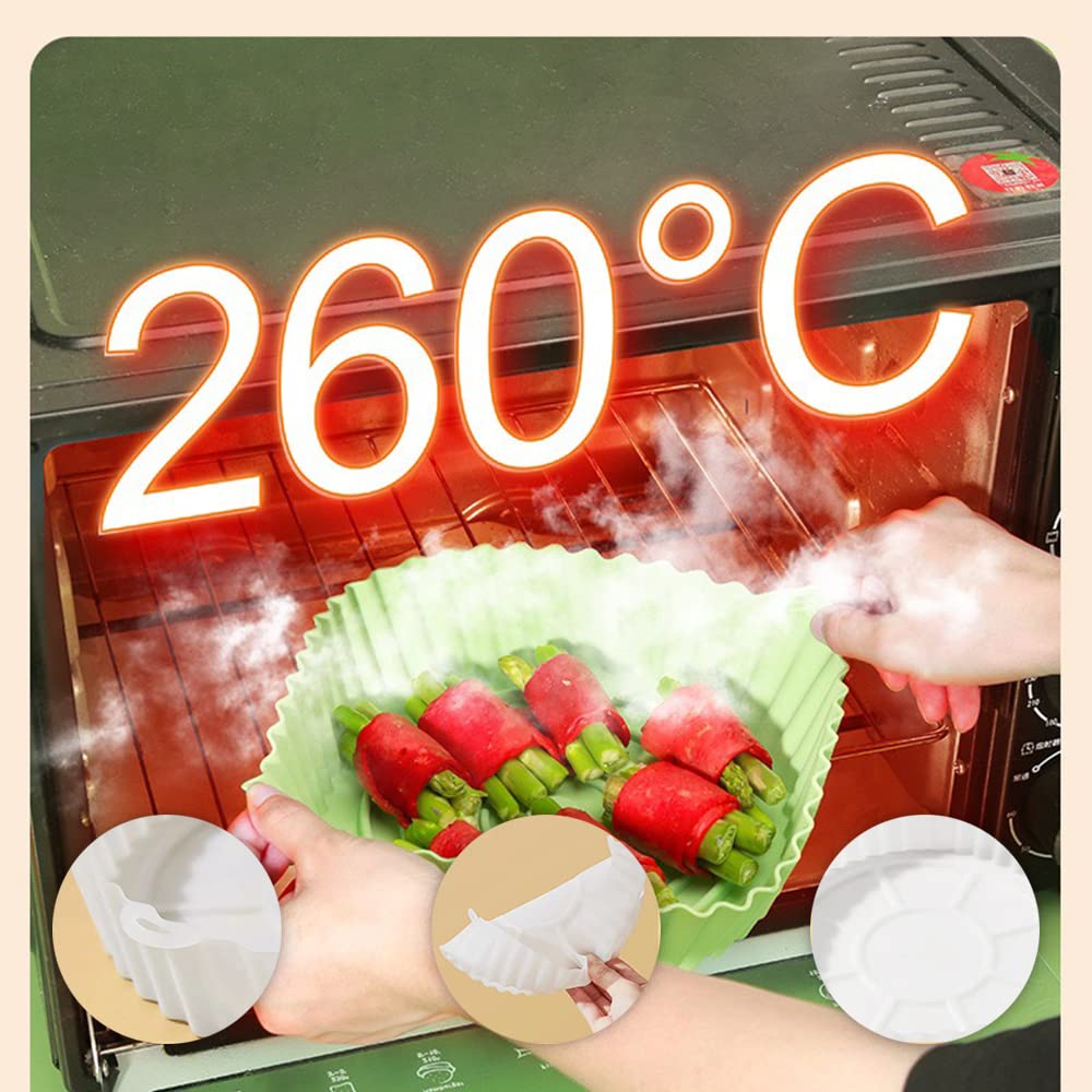Silicone Baking Tray Mat and Air Fryer Rest - Essential Kitchen Tools for Cooking and Baking