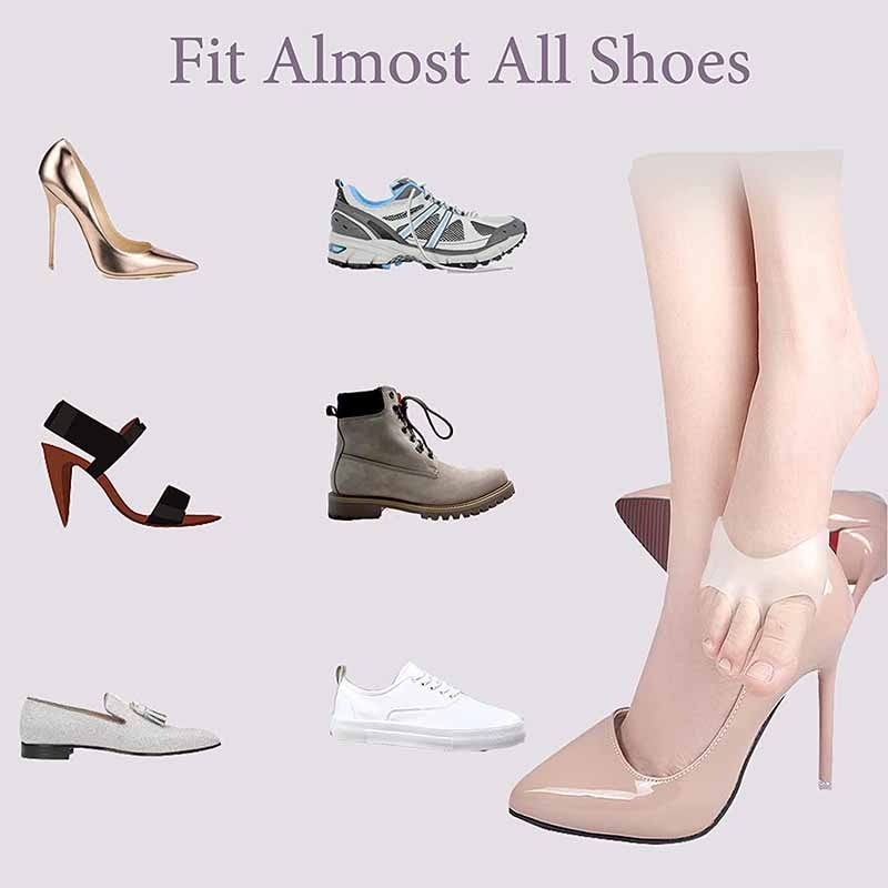Metatarsal Pads Ball of Foot Cushions for Women and Men - Soft Silicon Foot Pads Metatarsal Foot Forefoot Cushioning Foot Pain