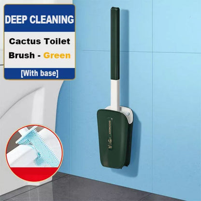 Efficient Toilet Cleaning with No Dead Angle Sanitary Brush Head - The New Toilet Cleaning Brush - Home Accessories