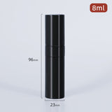 5/8ml Portable Mini Refillable Perfume Atomizer - Travel-size Aluminum Spray Bottle for Perfume