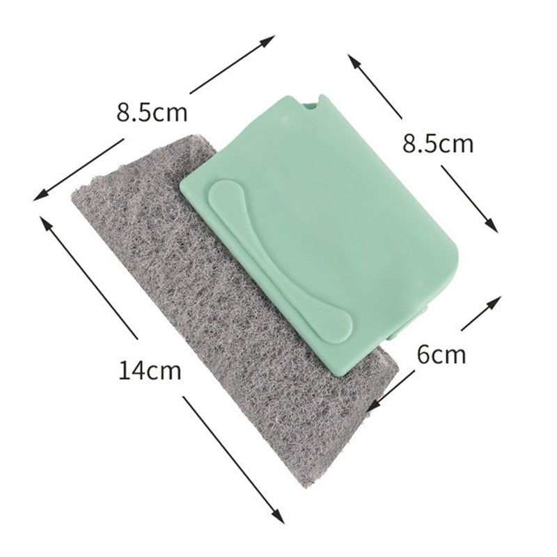 Creative Window Groove Cleaning Brush - Efficient Tool for Cleaning Window Slots