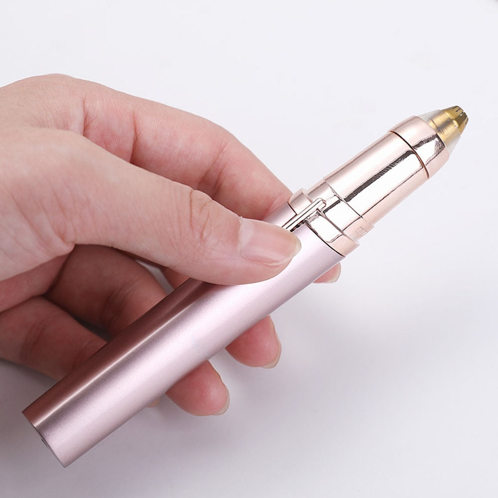 Efficient Women's Electric Eyebrow Trimmer - Safe Hair Removal  - Shaver for Eyebrows