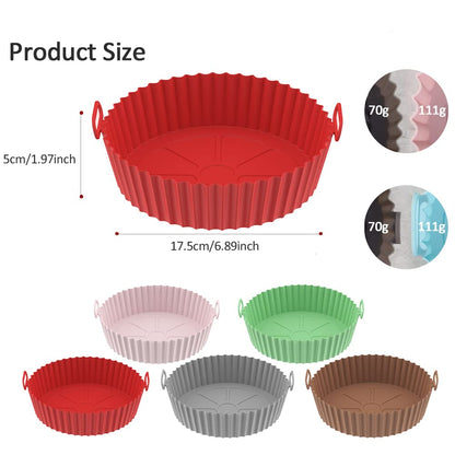 Silicone Baking Tray Mat and Air Fryer Rest - Essential Kitchen Tools for Cooking and Baking