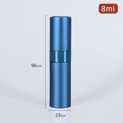 5/8ml Portable Mini Refillable Perfume Atomizer - Travel-size Aluminum Spray Bottle for Perfume
