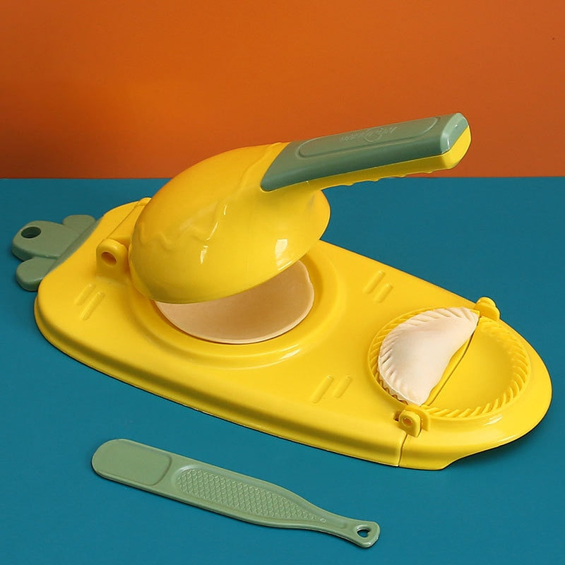 Dumplings Maker Dough Pressing Tool Manual Wrapper Making Plastic Mold Dumpling Skin Artifact Dough Press Kitchen Accessories