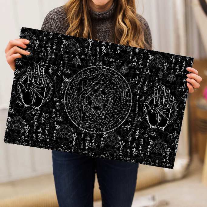 Satanic Occult 2 Doormat