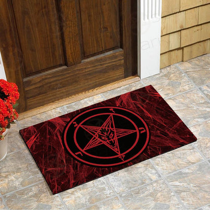 Sigil Of Baphomet SED-0312 Door Mat