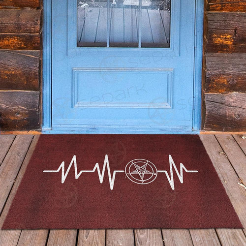 Satan Heart Beat SED-0319 Door Mat