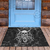 Skull Satanic Scary SED-0786 Door Mat
