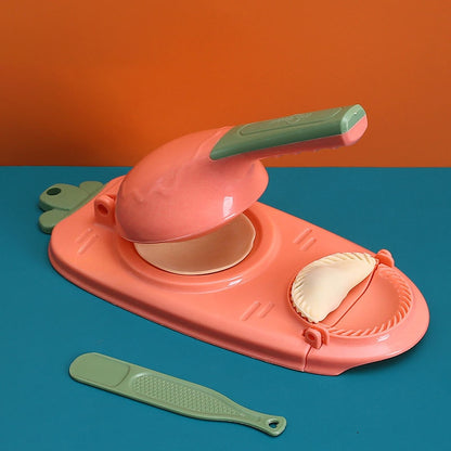Dumplings Maker Dough Pressing Tool Manual Wrapper Making Plastic Mold Dumpling Skin Artifact Dough Press Kitchen Accessories