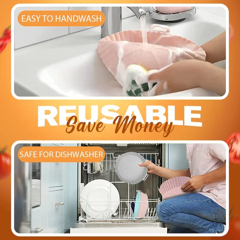 Silicone Baking Tray Mat and Air Fryer Rest - Essential Kitchen Tools for Cooking and Baking