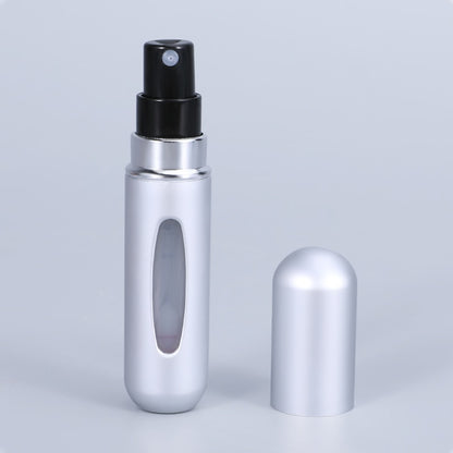 5/8ml Portable Mini Refillable Perfume Atomizer - Travel-size Aluminum Spray Bottle for Perfume