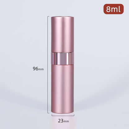 5/8ml Portable Mini Refillable Perfume Atomizer - Travel-size Aluminum Spray Bottle for Perfume