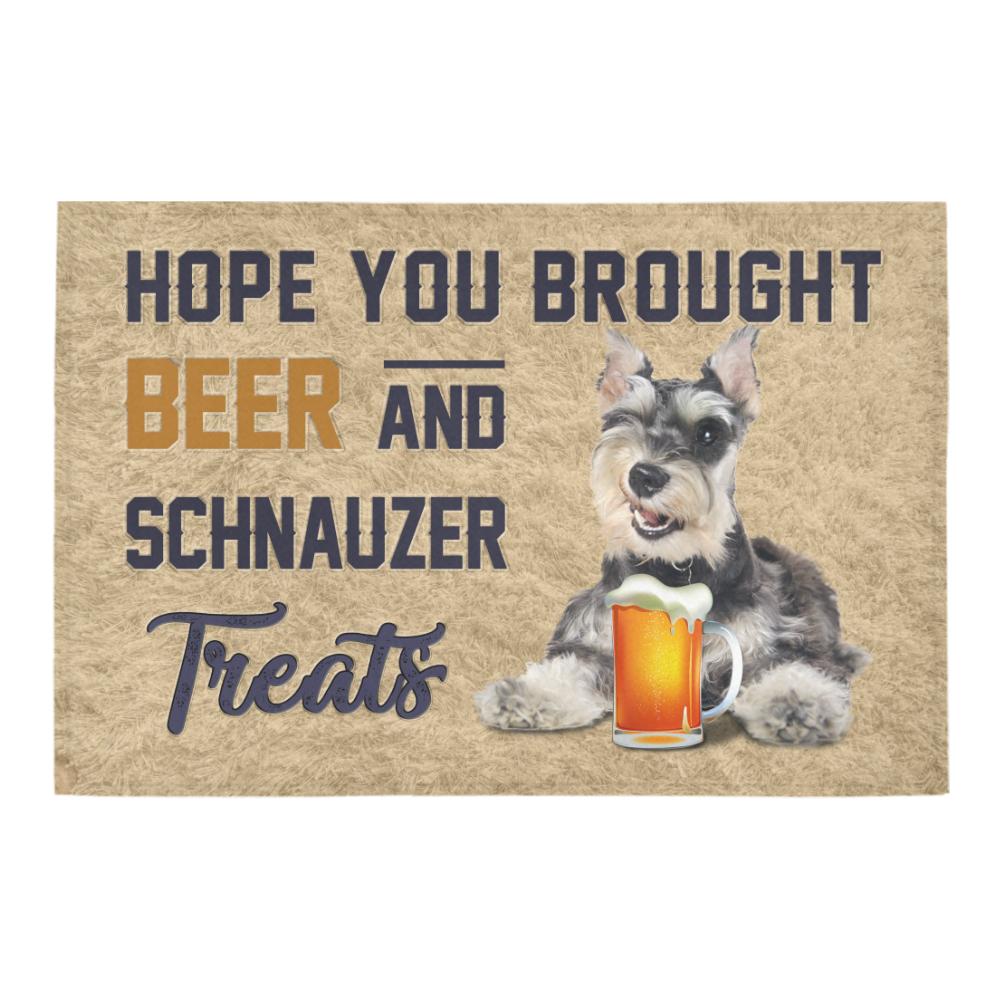 Schnauzer Beer Doormat
